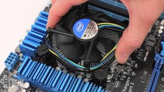 Intel heatsink installation [upl. by Dailey482]