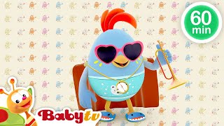 Beste liedjes en rijmpjes voor kinderen met de Egg Band 🤪🤩  BabyTVNL [upl. by Anomor]