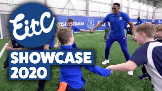 DOMINIC CALVERTLEWIN PRESENTS THE EITC SHOWCASE 2020  PLAYERS JOIN EVERTON IN THE COMMUNITY [upl. by Brey580]