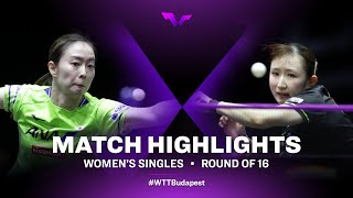 Kasumi Ishikawa vs Hina Hayata  WS  WTT Champions European Summer Series 2022 R16 [upl. by Yliak638]