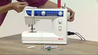 Elna eXplore 240 Sewing Machine Demonstration [upl. by Ardnasil]