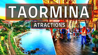 The Top 10 Best Things to do in Taormina  Sicily Italy  TAORMINA TOP ATTRACTIONS [upl. by Gnik]