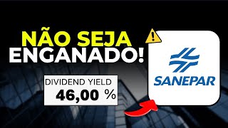 SANEPAR ESTA DE GRAÃ‡A 4600 DE DIVIDEND YIELD VALE A PENA INVESTIR EM SAPR3 SAPR OU SAPR11 [upl. by Tezil]