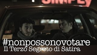 nonpossonovotare  Il Terzo Segreto di Satira [upl. by Oswin49]