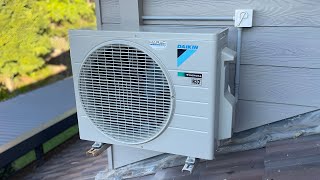 Installing a Daikin Ductless Mini Split [upl. by Leimad716]