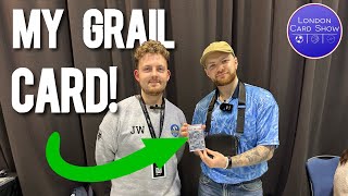 I JUST BOUGHT MY GRAIL CARD AT THE LONDON CARD SHOW [upl. by Milan]