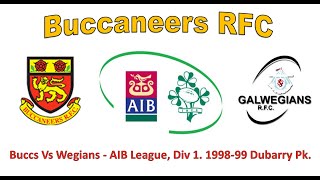 Buccaneers Vs Galwegians 199899 [upl. by Reba]