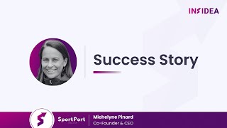 Michelyne Pinard CoFounder and CEO of Sport Port Online Applauds INSIDEAs Transformative Impact [upl. by Barolet]