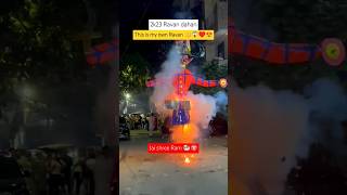 😳😱Ravan Dahan 🔱🔥😳 ravandahan ravan dussehra2023 dussehra dussehra2024 narkasur shorts short [upl. by Atiugram]