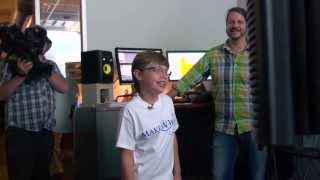 Ryans MakeaWish Visit to KingsIsle [upl. by Orgel]