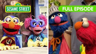 Elmo the Superhero  TWO Sesame Street Full Episodes [upl. by Matthaus]