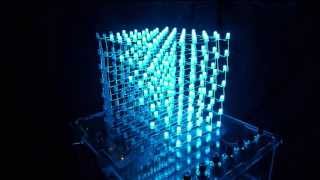 LED Cube Light Show Corner To Corner [upl. by Atival]