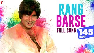 Rang Barse Song  Holi Song  Silsila  Amitabh Bachchan Rekha Sanjeev Jaya  रंग बरसे  होली गीत [upl. by Howlyn359]