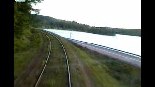 Sweden STÄLLDALEN  KRISTINEHAMN 2005 Train Drivers Cab View from Y1 1279 [upl. by Anib594]