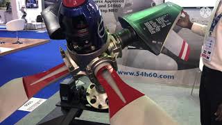 Aircraft Hydromatic Propeller on Display at Dubai Airshow 2021 [upl. by Materi]