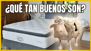 ¿Los colchones Serta son buenos para el descanso 🛏 Opiniones 2024 [upl. by Uyerta]