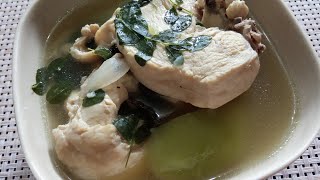 chicken tinola with sayotebembem ace [upl. by Nodla148]