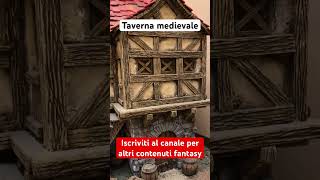 Taverna medievale modellismofantasy dungeonsanddragons mordheim warhammer artist fantasy [upl. by Inattirb]