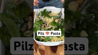 Pilz Pasta aus dem Ofen 😋 einfach und lecker kochen mrsflury plantbased [upl. by Grimaldi153]