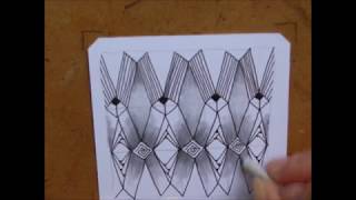 How to draw pattern Halensee [upl. by Iroc]