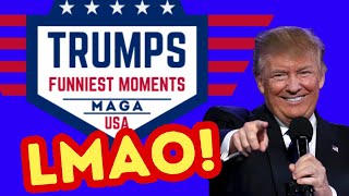 Donald Trump Funny Moments Compilation WILL MAKE YOU LAUGH [upl. by Cloots321]