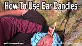 Use Ear Candles To Hear Better Remove Wax amp Infection [upl. by Nelli]