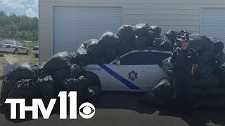 How police stop illegal drugs being transported along Arkansas interstates [upl. by Yma862]