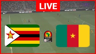 🔴EN DIRECT  ZIMBABWE vs CAMEROUN I COUPE DAFRIQUE DES NATIONS I MATCH STREAMING [upl. by Aihcrop]