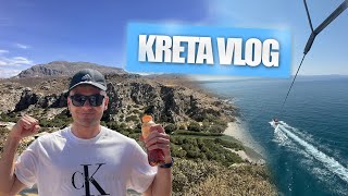 Kreta VLOG🏝️  Mit Mietwagen Quad und Parasailing durch die griechische Insel 🪂🚗 [upl. by Chadbourne581]