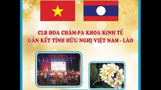 HOA DEP CHAM PA CLB HOA CHAM PA TRƯỜNG KINH TẾ  VINH UNIVERSITY [upl. by Most399]