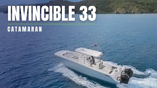 KATAMARAN GÖVDE INVINCIBLE 33 Invincible boats 33 [upl. by Assirual157]