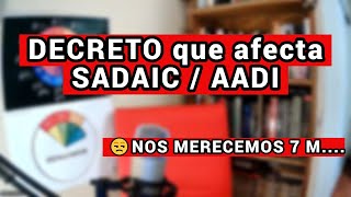 🤐Qué opino sobre el Decreto que afecta SADAIC  AADI Y sobre AMA INAMU [upl. by Auguste165]