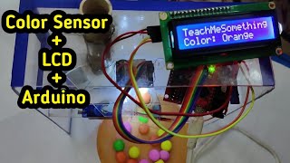 Arduino Color identifier Project  Color sensor  16 x 2 LCD Display Project  Teach Me Something [upl. by Ynney]