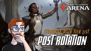 MTG Standard Meta Tier List  Post Rotation [upl. by Ahsinrac]