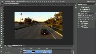 How to edit Video in Photoshop CC and CS6  The Basics Photoshop Tutorial [upl. by Franci]