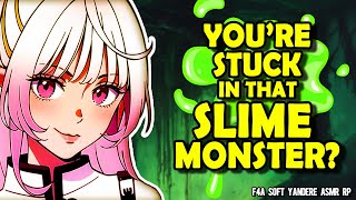 Yandere Witch Catches You Stuck in Slime Trying to Escape💚Soft Yandere ASMR RP Binaural F4A [upl. by Upali904]