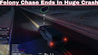 GTA 5 Cop Roleplay  Biggest CRASH EVER  ExtraLife RP [upl. by Vivyan33]