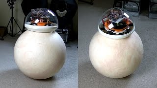 Star Wars BB8 Droid v1 2  Ball Balancing Robot  James Bruton [upl. by Stafford]