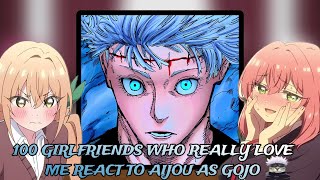 100 girlfriends who really love you react to Aijou Rentarou as Gojo satoru  Gacha React  Part 1 [upl. by Donahue]