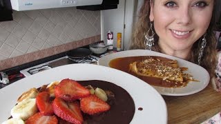 Crepas de Nutella y CajetaMarisolpink [upl. by Fianna]