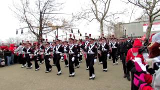 OSUMB Marches to Ohio Stadium from the Skull Session OSU vs Michigan 11 24 2012 [upl. by Heriberto]