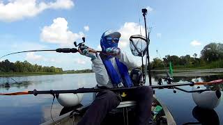 Scugog River Kayak fishing [upl. by Irep102]