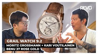 Grail Watch 92 Moritz Grossmann × Kari Voutilainen Benu 37 Rose Gold quotGolden Agequot [upl. by Elmira]