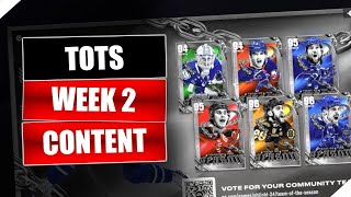 NHL 24 HUT TOTS Week 2 Content Reveal and Reaction [upl. by Pandolfi24]