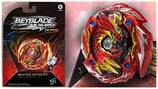 NEW Master Devolos 12Turn Zeta Beyblade Burst Pro Series REVIEW [upl. by Venuti]