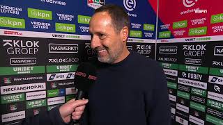 Van t Schip We hebben vandaag karakter getoond  NEC 12 Ajax  necaja [upl. by Chaker]