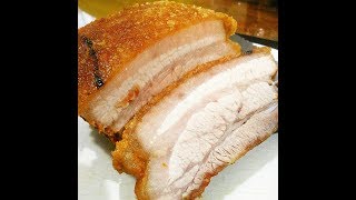 HOMEMADE CAMILING CHICHARON CRISPY PORK BELLY RECIPE [upl. by Nosyla]