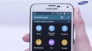 Wie verwende ich die „Einstellungenquot Anwendung auf dem Samsung GALAXY S5 HowToVideo [upl. by Reinaldos]