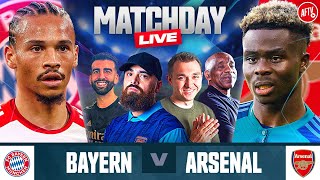 Bayern Munich 10 Arsenal  Match Day Live  Champions League [upl. by Moyers]