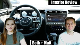 The 2022 Hyundai Santa Cruz Limited has the HighestTech Interior in its Segment Beth and Matt [upl. by Bryn151]